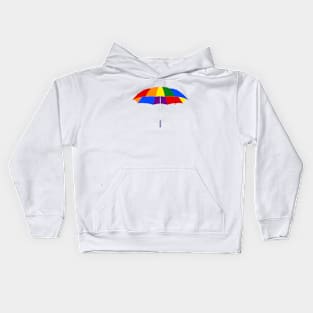 Adorable colorful umbrella Kids Hoodie